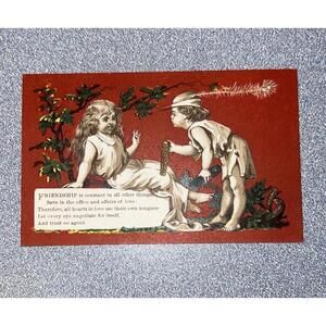 Rare Dr.Jayne's Expectorant Grecian Boy & Girl, Arenac Bay, MI